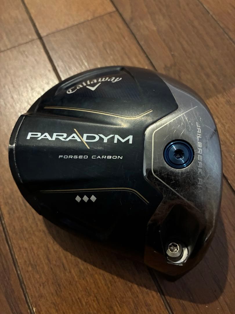 キャロウェイパラダイムトリプルダイヤモンド10.5度ドライバーヘッド