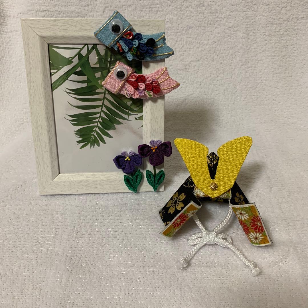 五月人形 兜 鯉のぼり 写真立ての2個セット - メルカリ