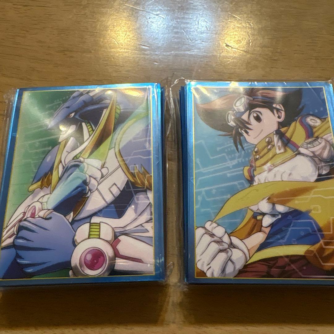 デジモンカード　太一　アルフォースブイドラモン　スリーブ 状態A-〕スリーブ『アルフォースブイドラモンDC-1グランプリ』50枚