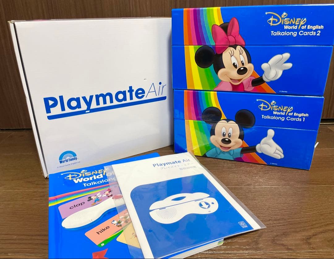 美品】DWE トークアロング プレイメイトエア ディズニー 英語 - メルカリ