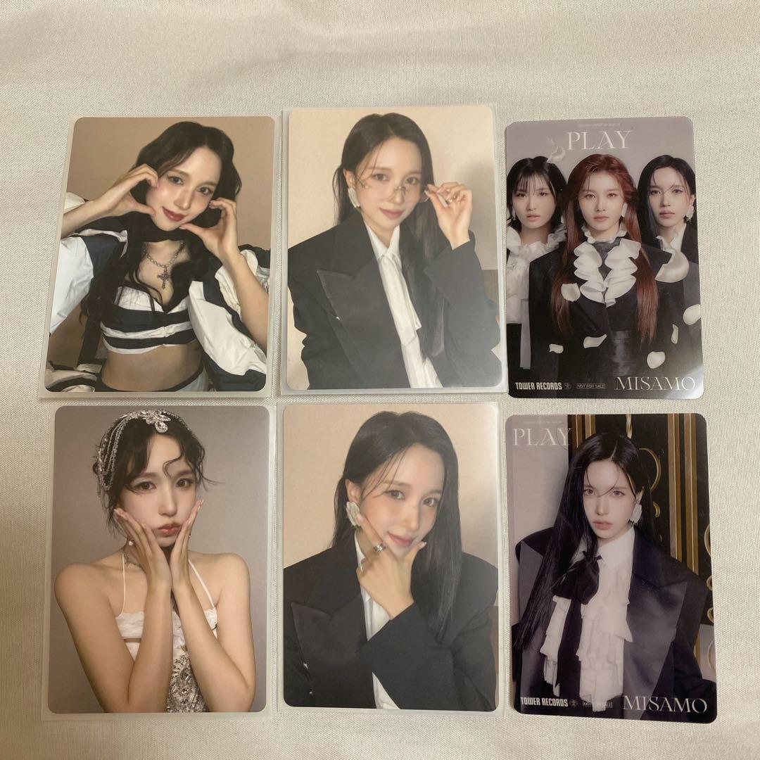 misamo play タワレコ 特典 ラキドロ クリアトレカ ミナ MINA - メルカリ