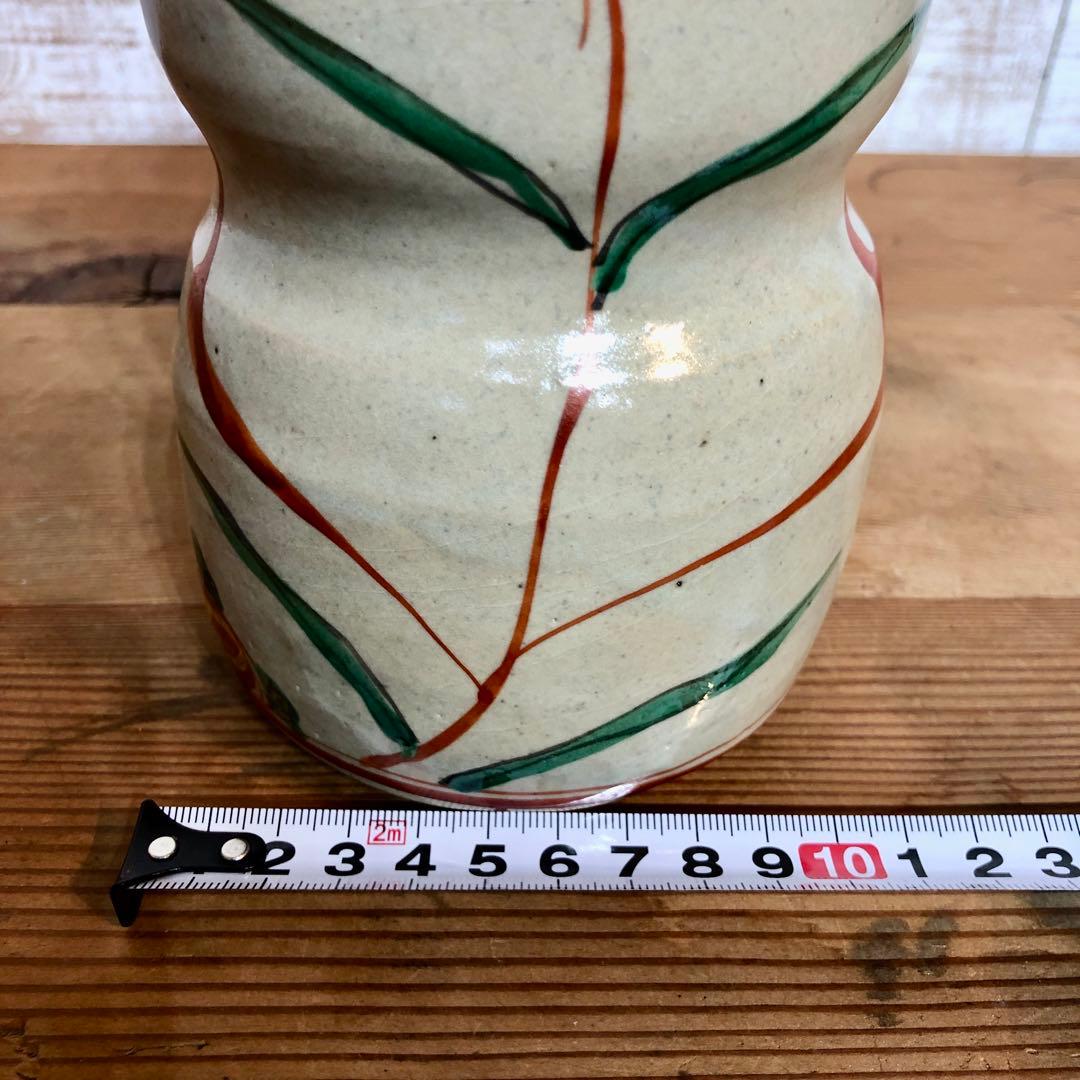 赤繪（絵）花入 蔵珍窯 花瓶 和 華道 レトロ ヴィンテージ - メルカリ