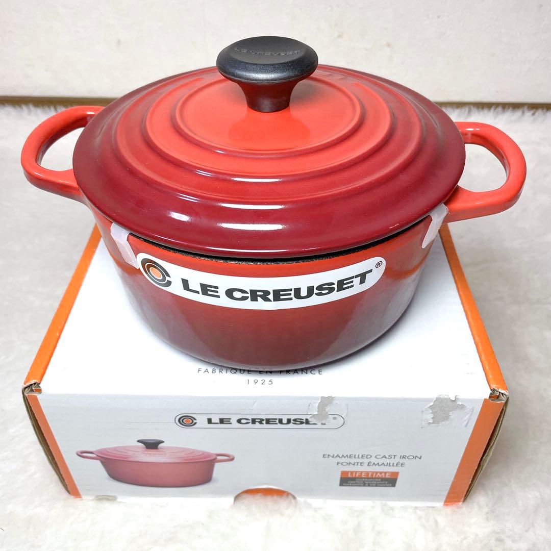 新品✨】ル・クルーゼ 両手鍋 ココット 18 スフィアプレート 22 - メルカリ