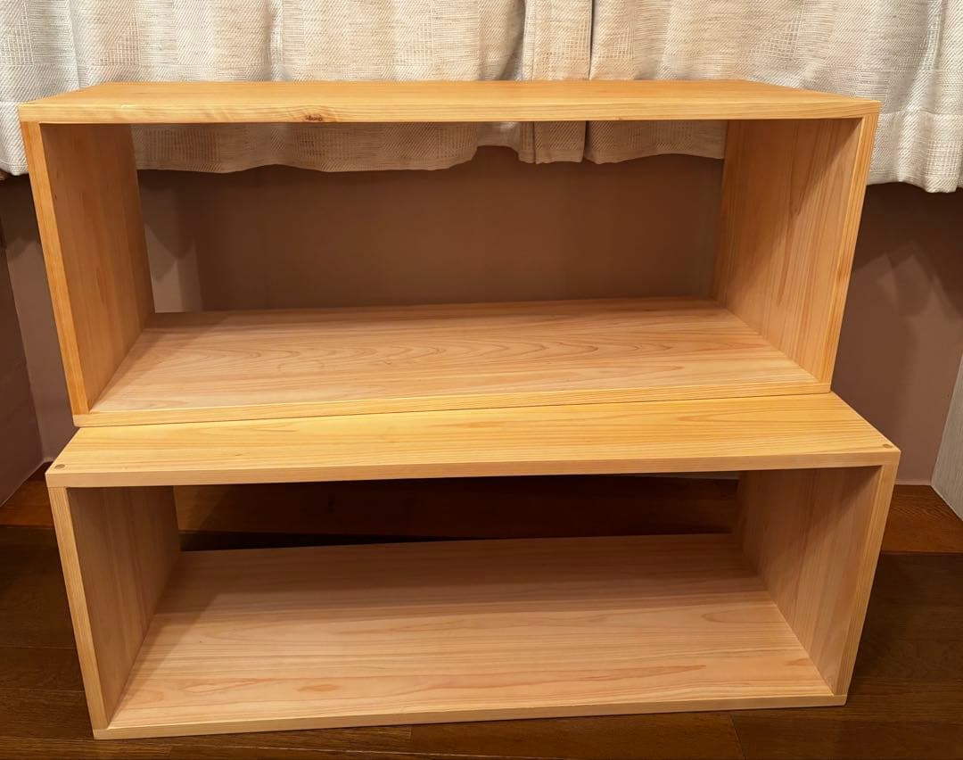 ⭐️misaOUR 国産ひのき オープンボックス １台① オープンボックス／ハーフ（1台） – OURHOME