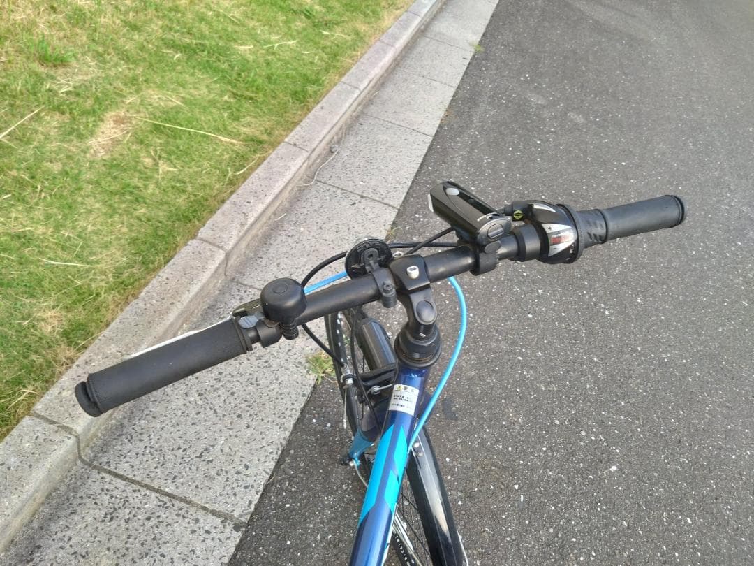 引き取り・手渡し限定】DRIDE-R サイクル 24インチ ブルー アルミ