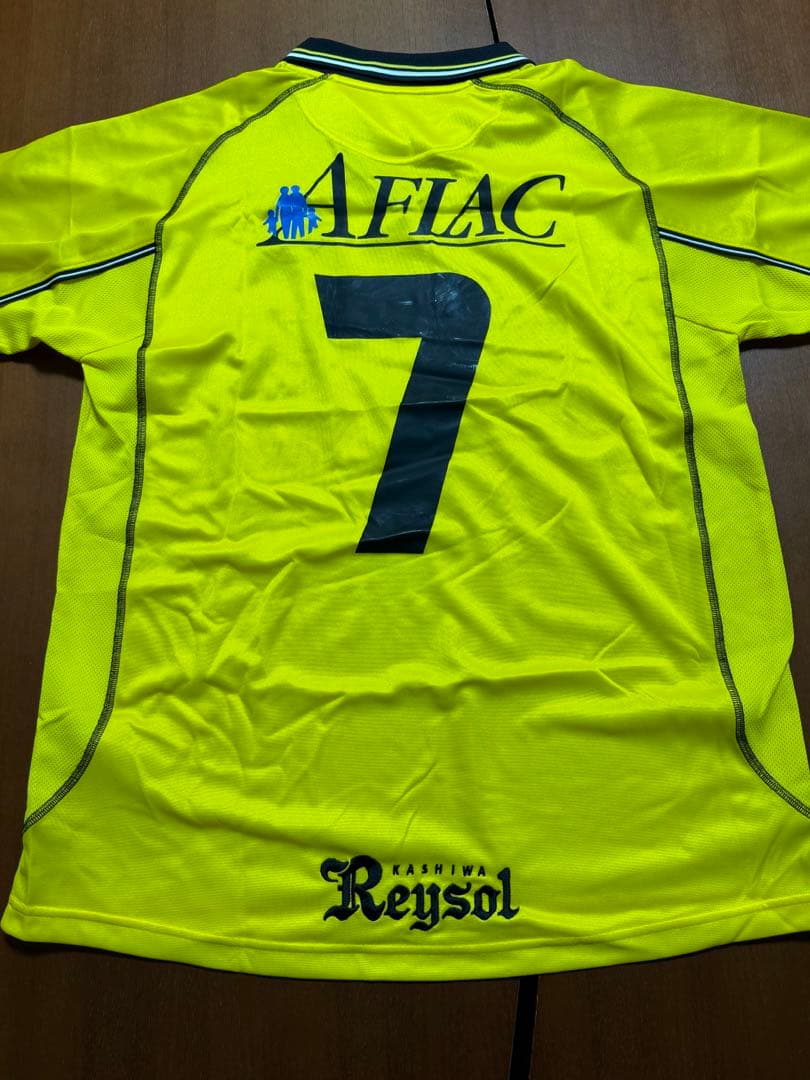 最終価格 選手仕様 柏レイソル2002ユニフォーム 明神サイン入り - メルカリ