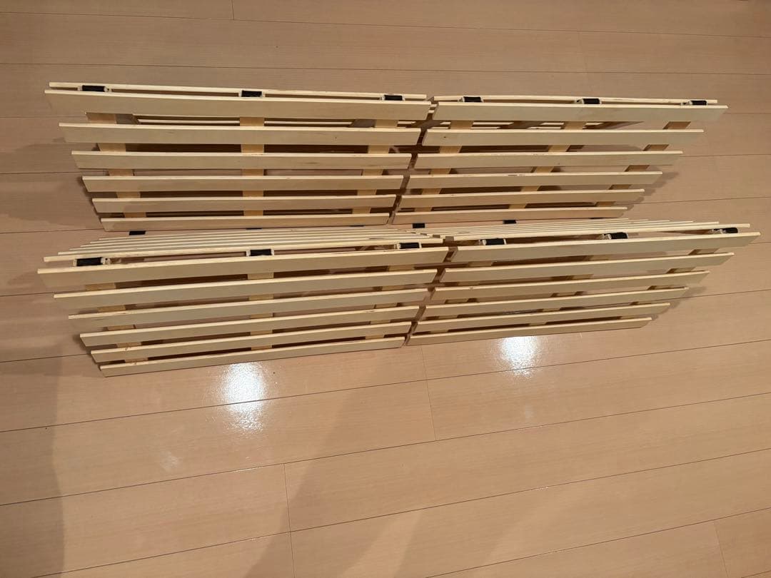 ニトリ 折りたたみすのこベッド1910×700 2枚セット - メルカリ