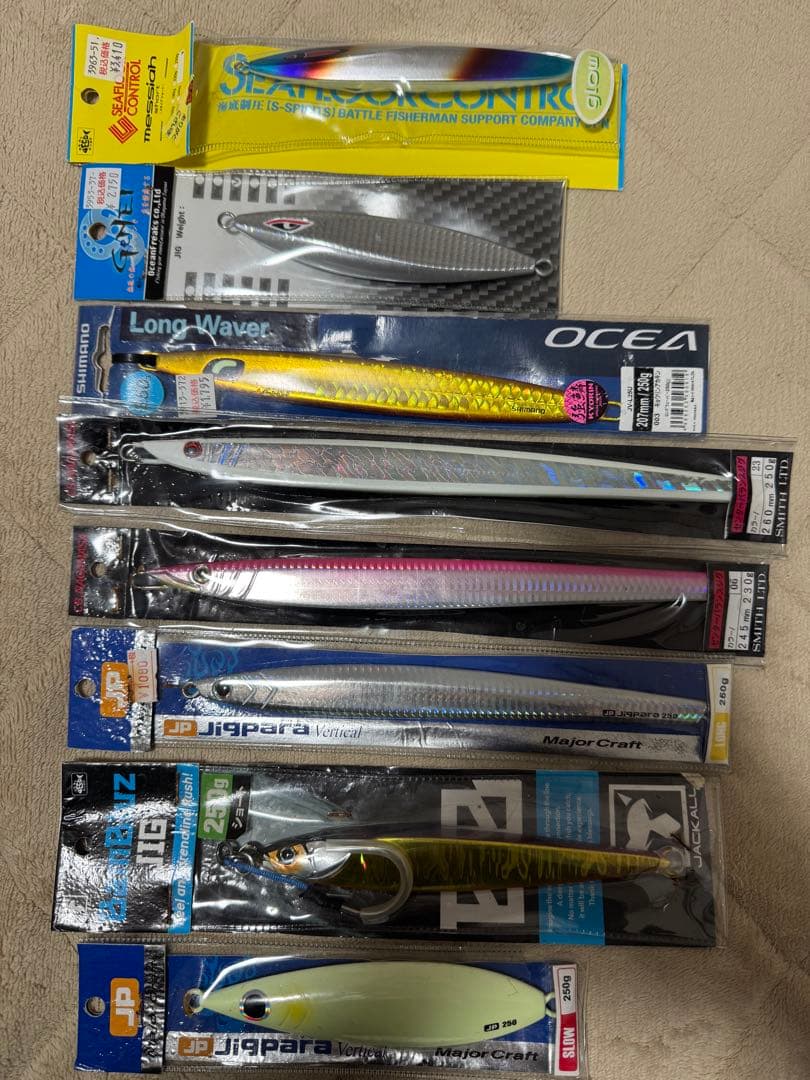 メタルジグ セット SEAFLOOR CONTROL 他色々 スロージギング SEAFLOORCONTROL（シーフロアコントロール） レクター 240g