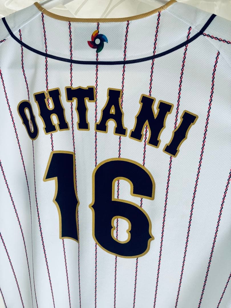 大谷翔平 侍ジャパン ユニフォーム ミズノ製 ユニホーム型クッション