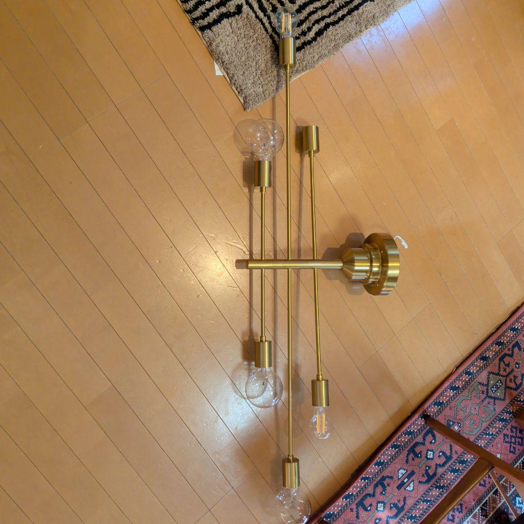 Astre　ゴールドシーリングライト 4灯式 モダンデザイン Astre アストル シーリングライト | シーリングライト | INTERFORM INC