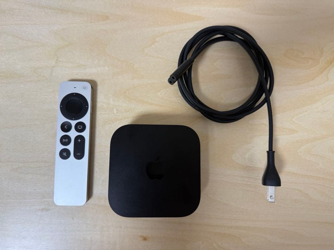 Apple TV 4K (64GB) リモコン付き　第3世代 Apple TV 4K 3rd Gen 64GB Wi-Fi Media Streamer MN873LL/A
