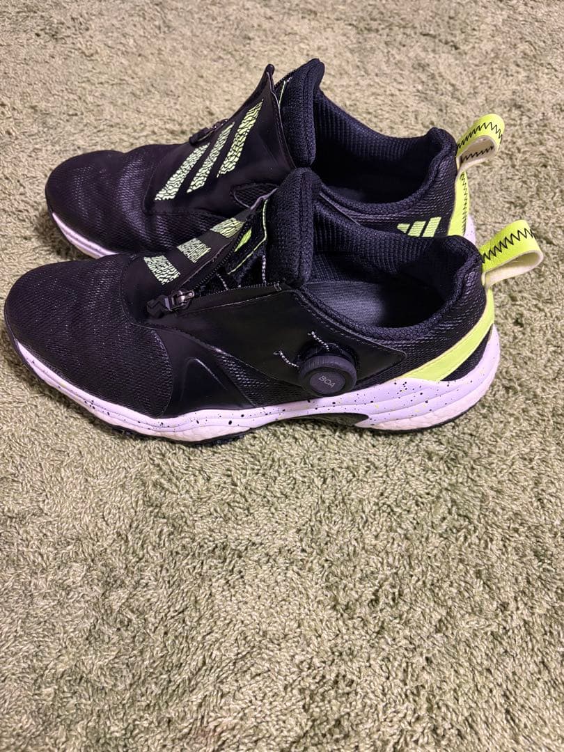 adidasコードカオス25 BOAブラック/グリーン 26.5cm