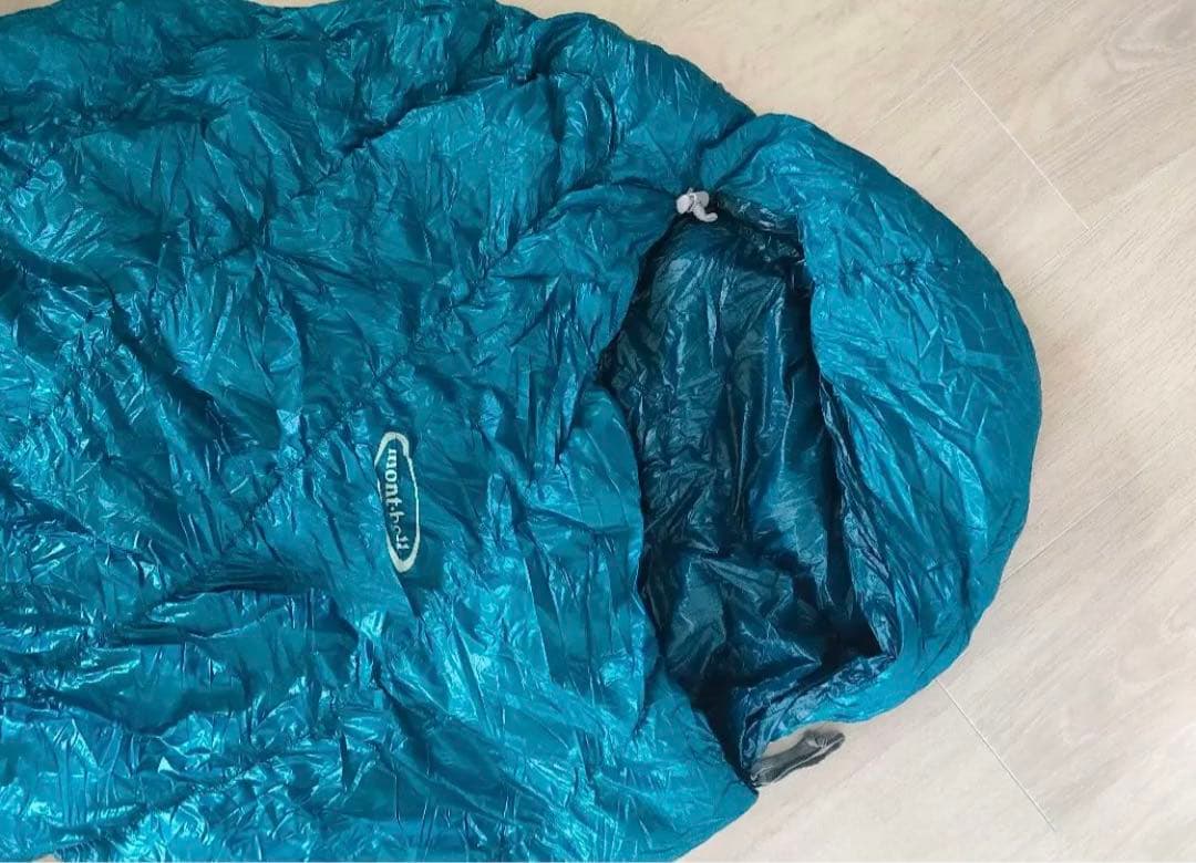 超限定 モンベル ダウンハガー800 #3 数年前に購入し、1度だけ使用