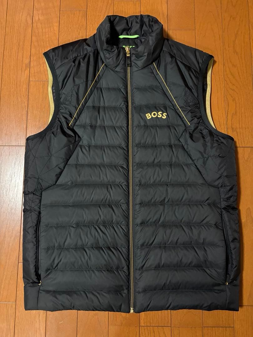 4回目の値下げです‼️美品　BOSS ダウンベスト 黒 楽天市場】ダウンベスト メンズ（ブランドヒューゴ・ボス）の通販
