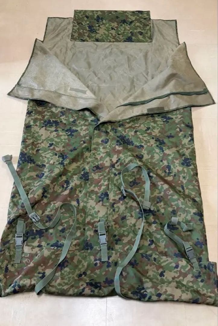 戦人 寝具覆い 寝袋覆い シュラフカバー 陸自迷彩 - メルカリ