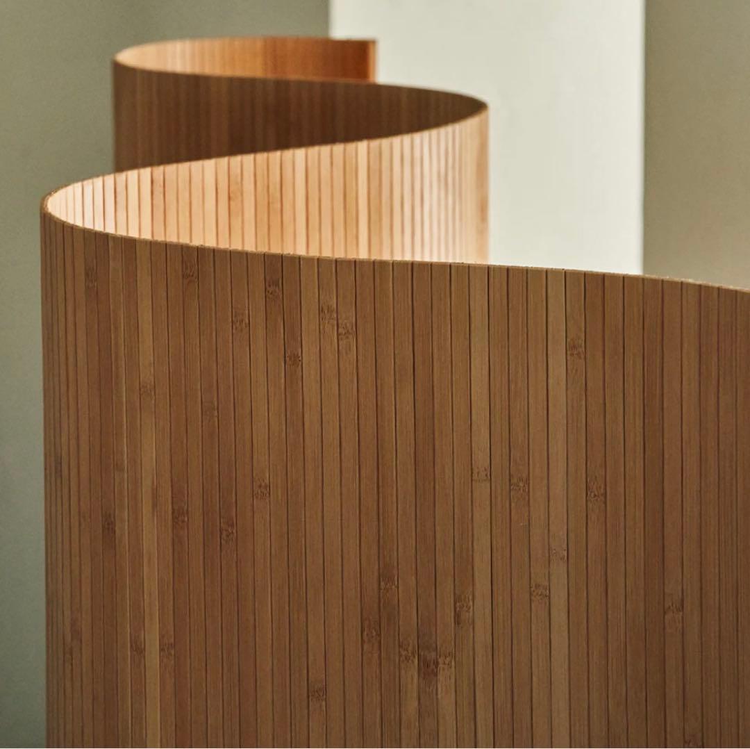 Artek風 ウッドパーテーション W240×H180 - メルカリ