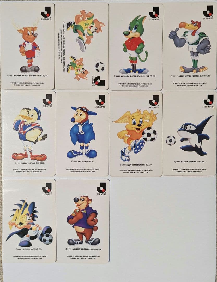 カルビー Jリーグチップス マスコット カード - メルカリ