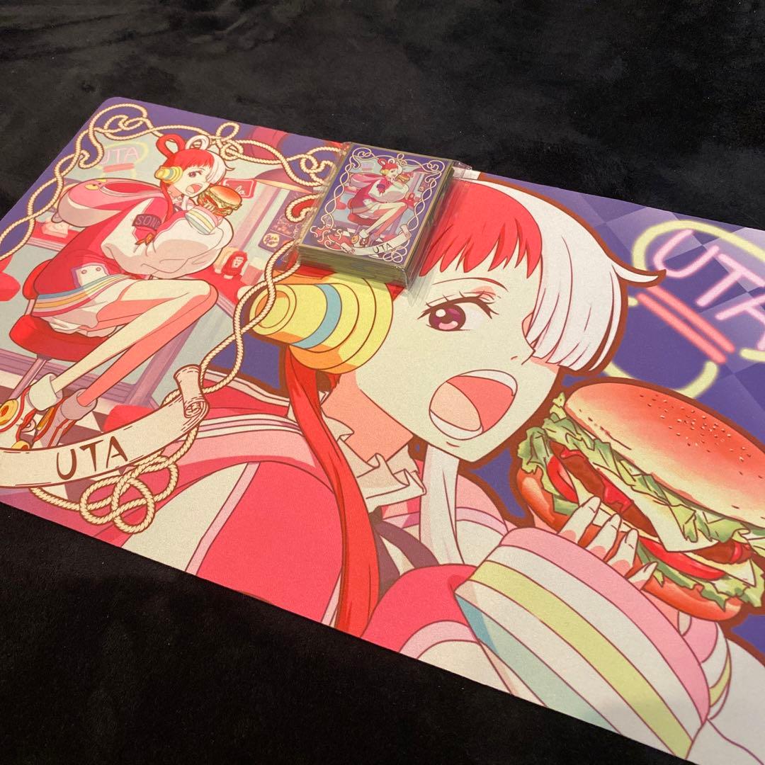 ワンピースカード ウタ スリーブ プレイマット UTA - メルカリ