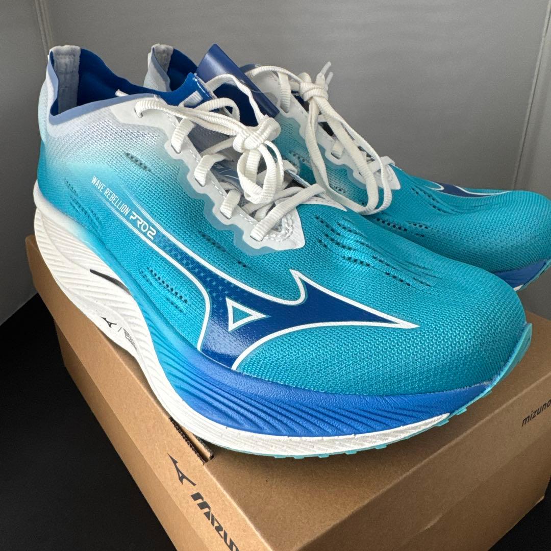 未使用【26.0cm】ミズノ ウェーブ リベリオン プロ2 （ブルー）