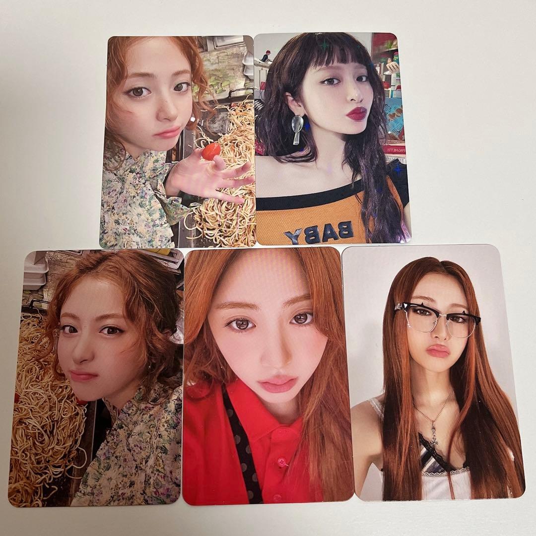 LESSERAFIM 「SPAGHETTI」トレカ セット ユンジン - メルカリ