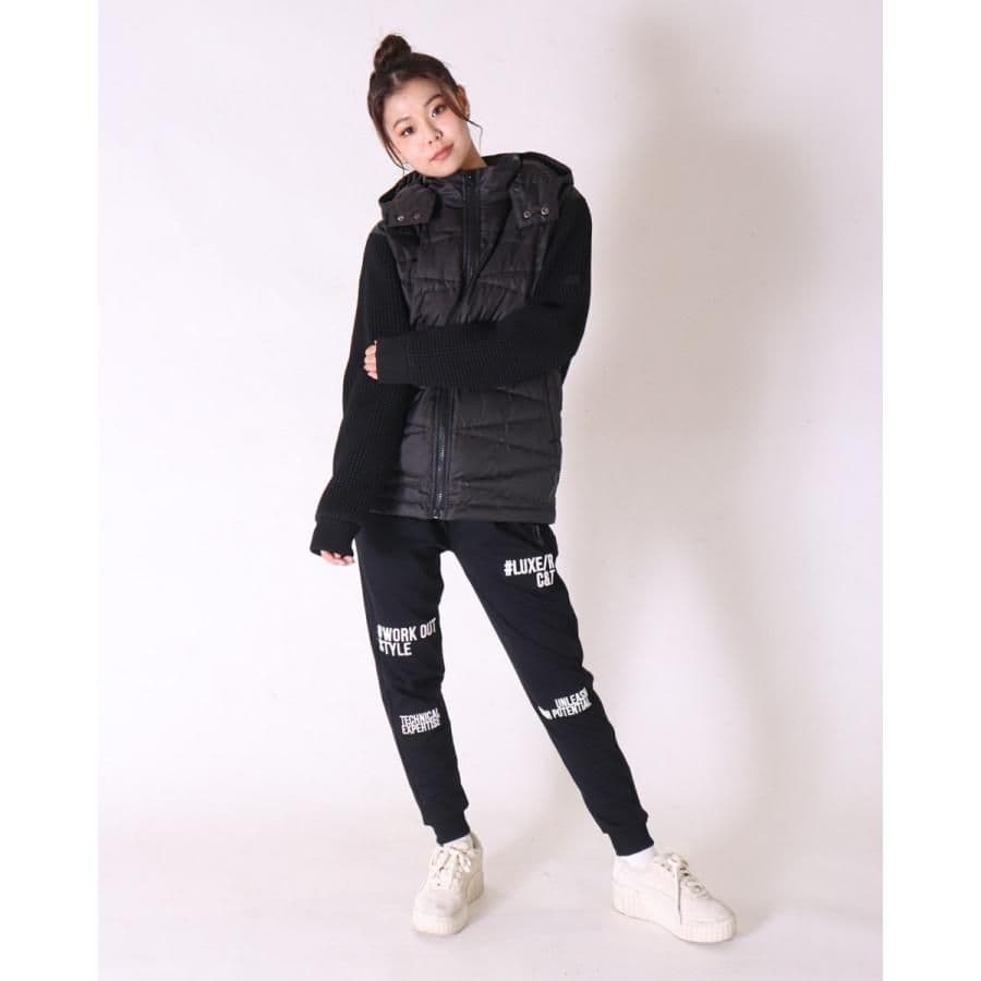 LUXE/R GOLF ダウンフェザーワッフル切替えパーカー45763BKXL - メルカリ