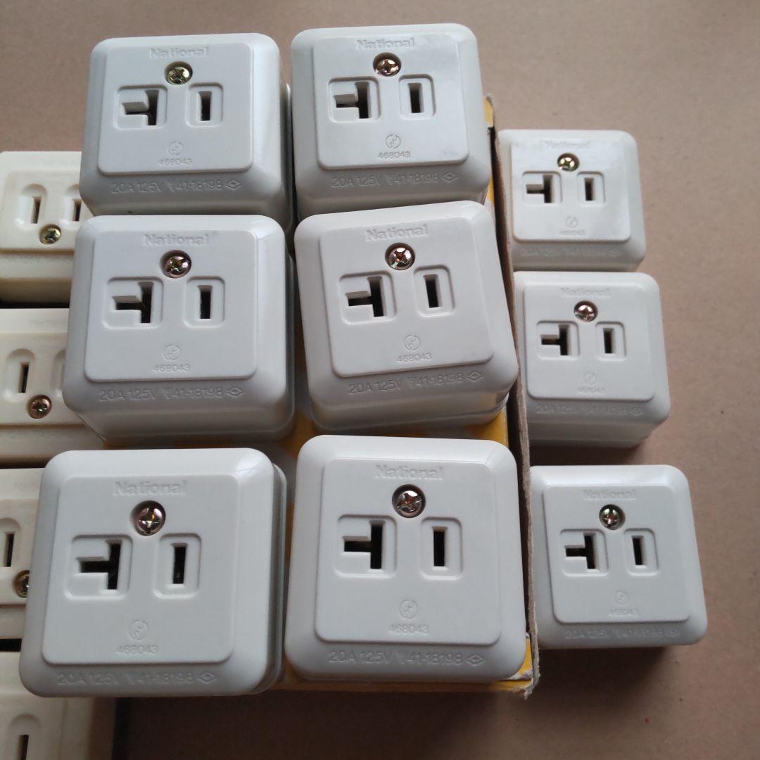 National 角型コンセントスイッチ セット - メルカリ