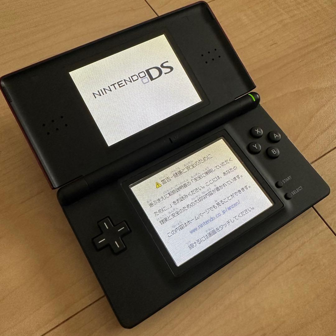 ニンテンドーDS lite本体 クリムゾンブラック - メルカリ