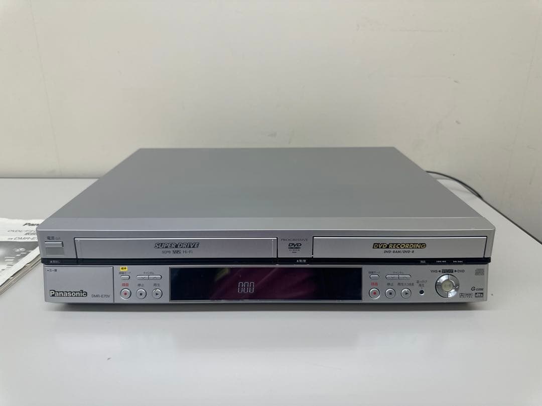 Panasonic DMR-E70V DVD/VHS一体型ビデオレコーダー - メルカリ