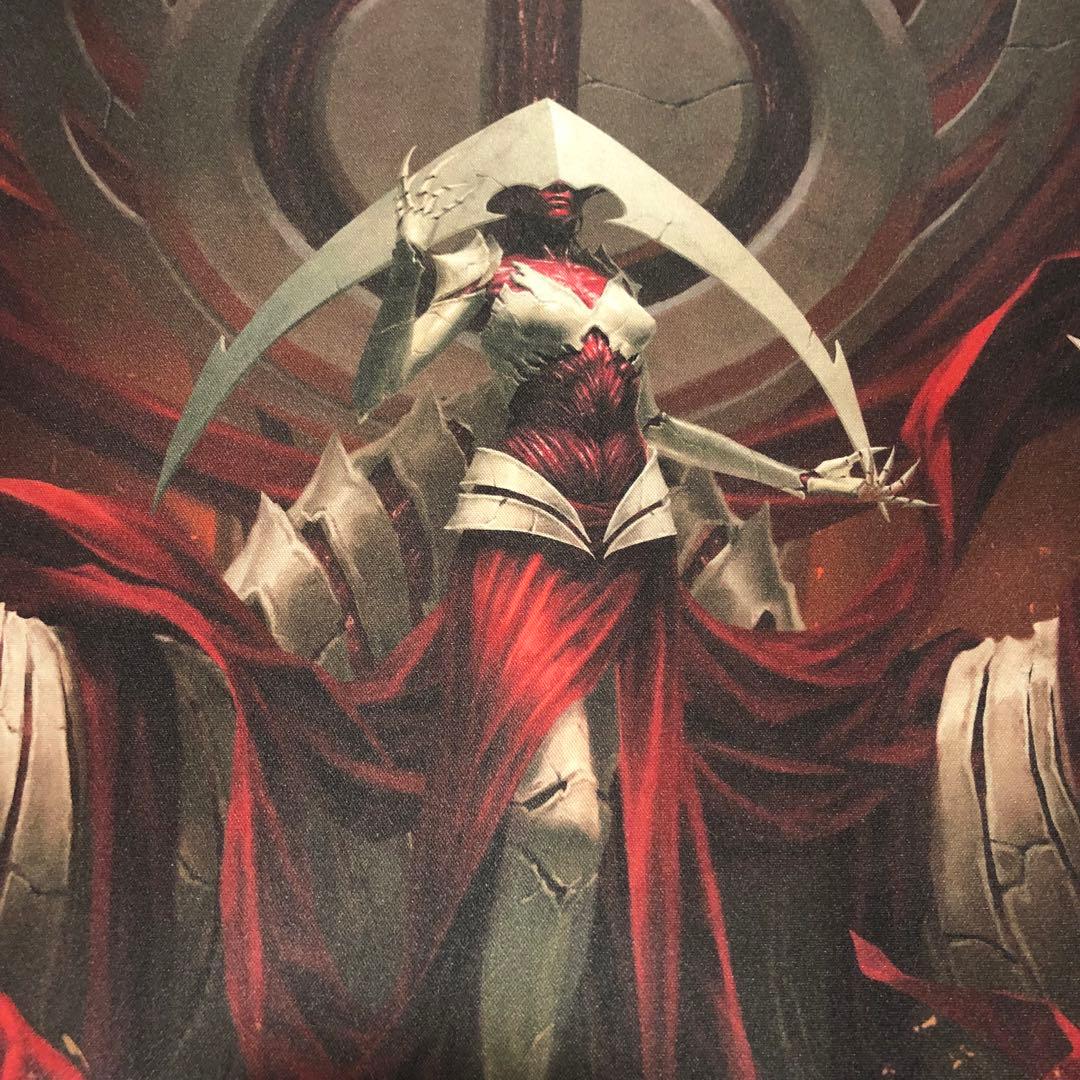 mtg エリシュノーン プレイマット プロツアー ファイレクシア 完全なる
