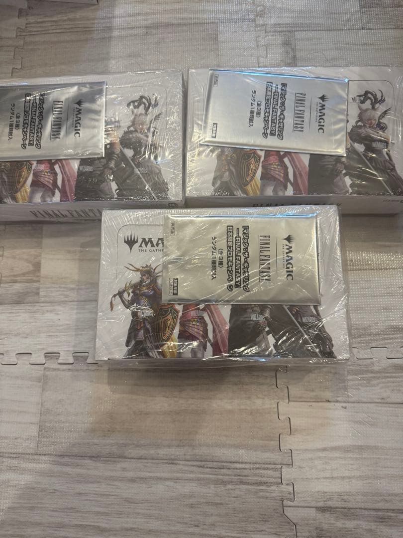 3セット　MTG ファイナルファンタジー　プレイブースターBOX限定プロモ付き Amazon.co.jp: プロモカード付き『マジック：ザ・ギャザリング——FINAL