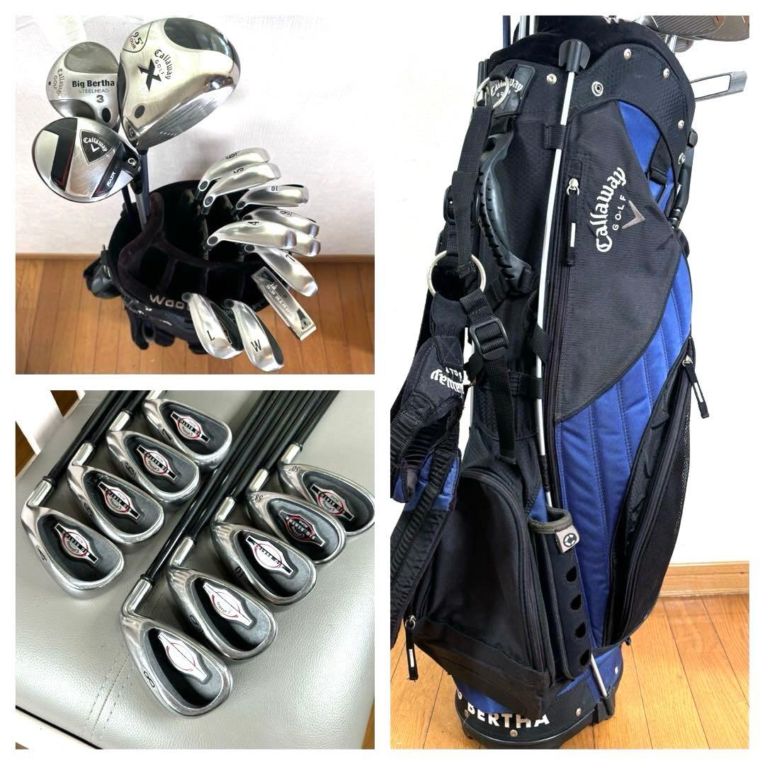 Callaway☆】クラブ・アイアン・キャディバッグ♪フルセット！
