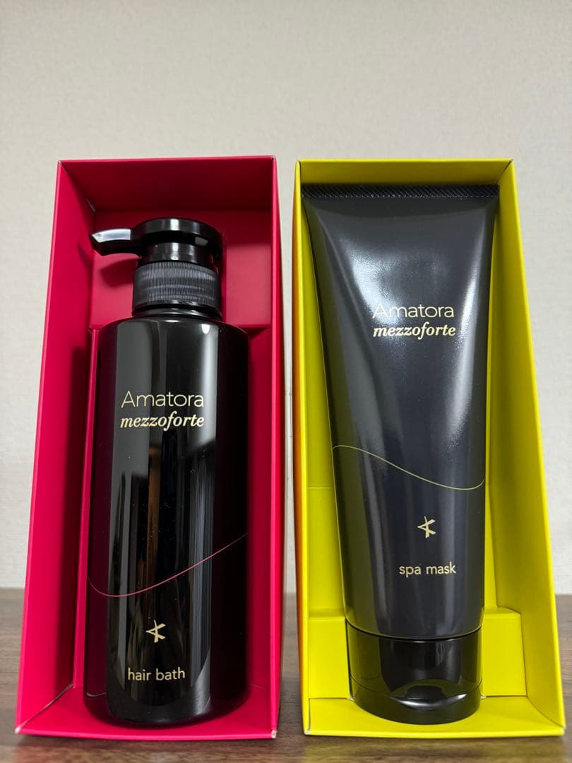 アマトラ メゾフォルテヘアバス335mlスパマスク225g - メルカリ