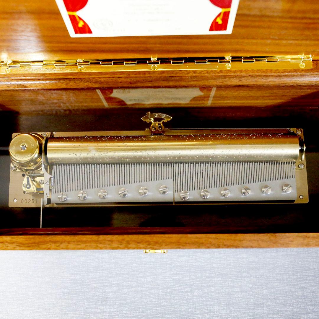 美品】リュージュ 高級オルゴール 144弁 チャイコフスキー 3