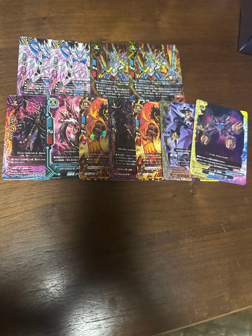 バディファイト ドラゴンツヴァイ デッキ フルホイル パーツ付き 高