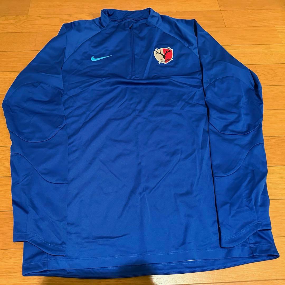 鹿島アントラーズ 青 ジャージ Lサイズ 支給品 - メルカリ