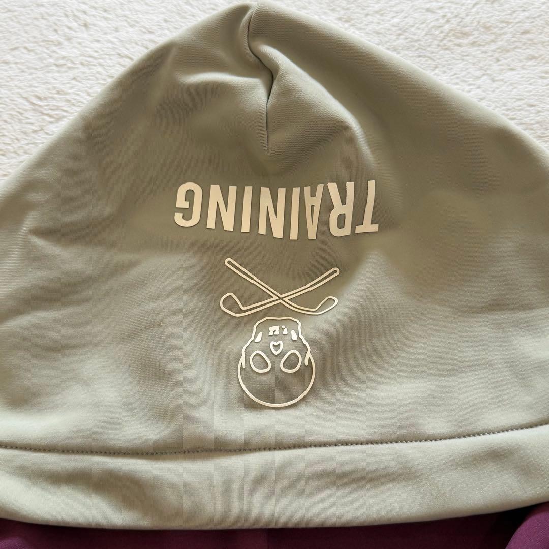 マークアンドロナ ジップパーカー スカル ストレッチ グリーン系