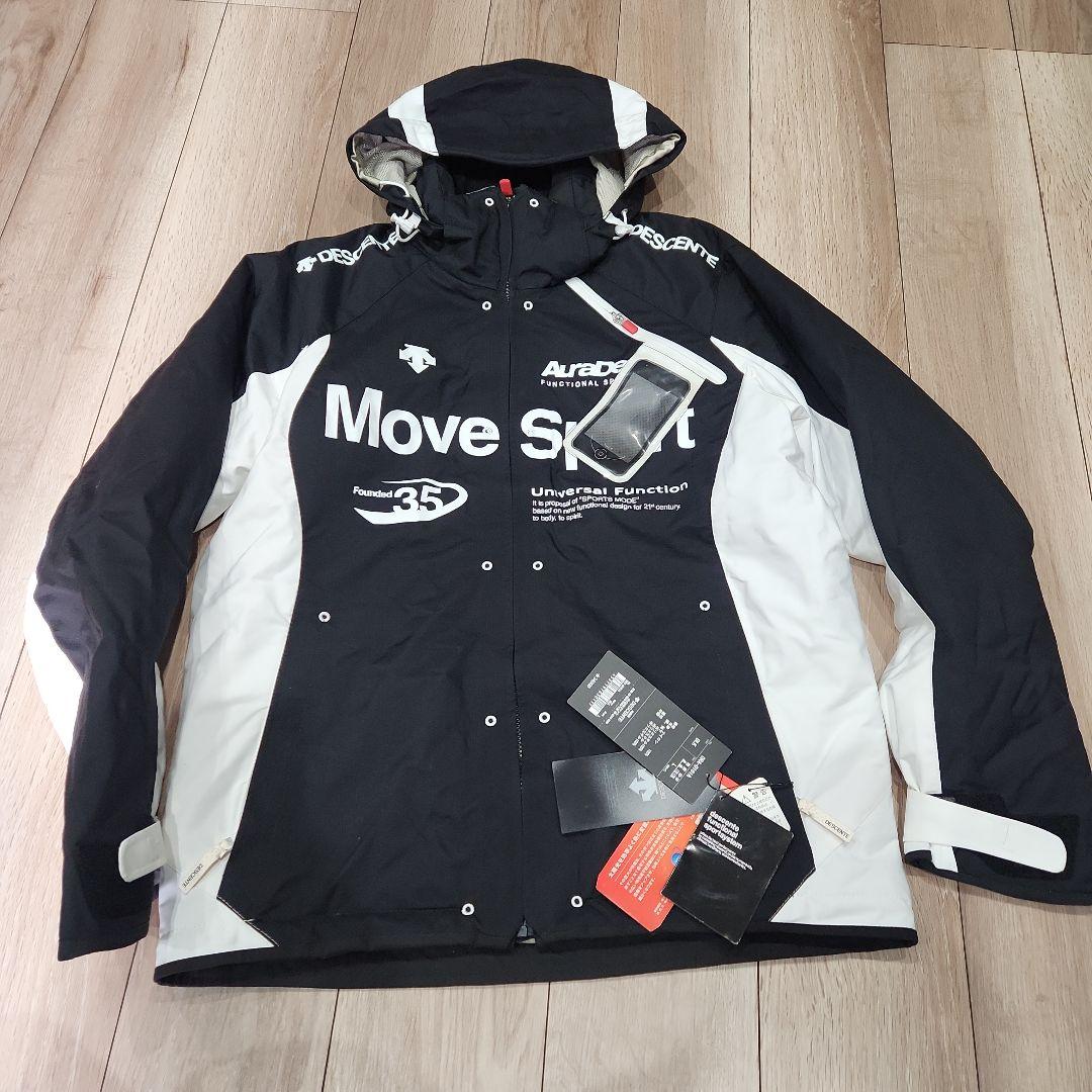 新品未使用 DESCENTE スキーウェア Lサイズ DESCENTE（デサント） スキー オーバーオール L チャコールグレー 中綿