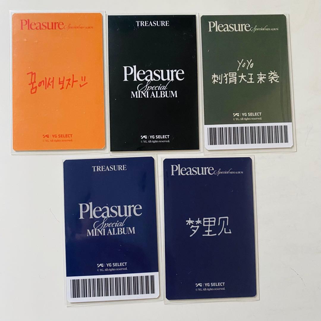 TREASURE PLEASURE YGSELECT トレカ 中華限定 F