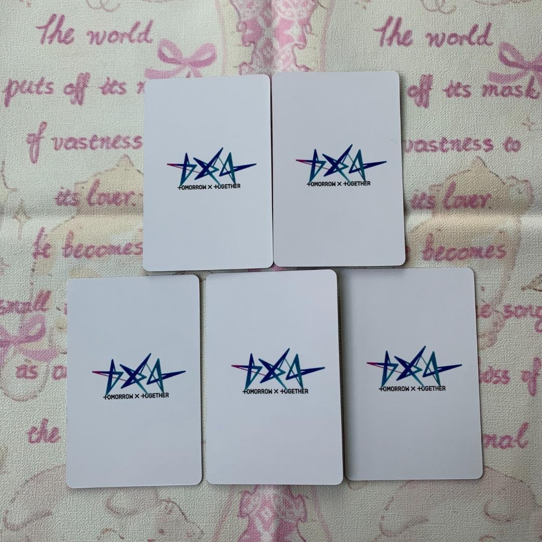 TXT 当選 LINE MUSIC 限定 トレカ 5枚セット - メルカリ