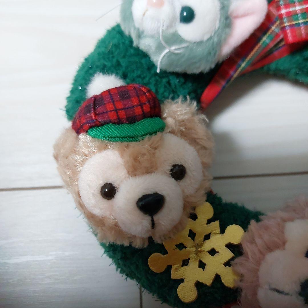 新品 ダッフィーフレンズ クリスマスリース 新品 クリスマスリース