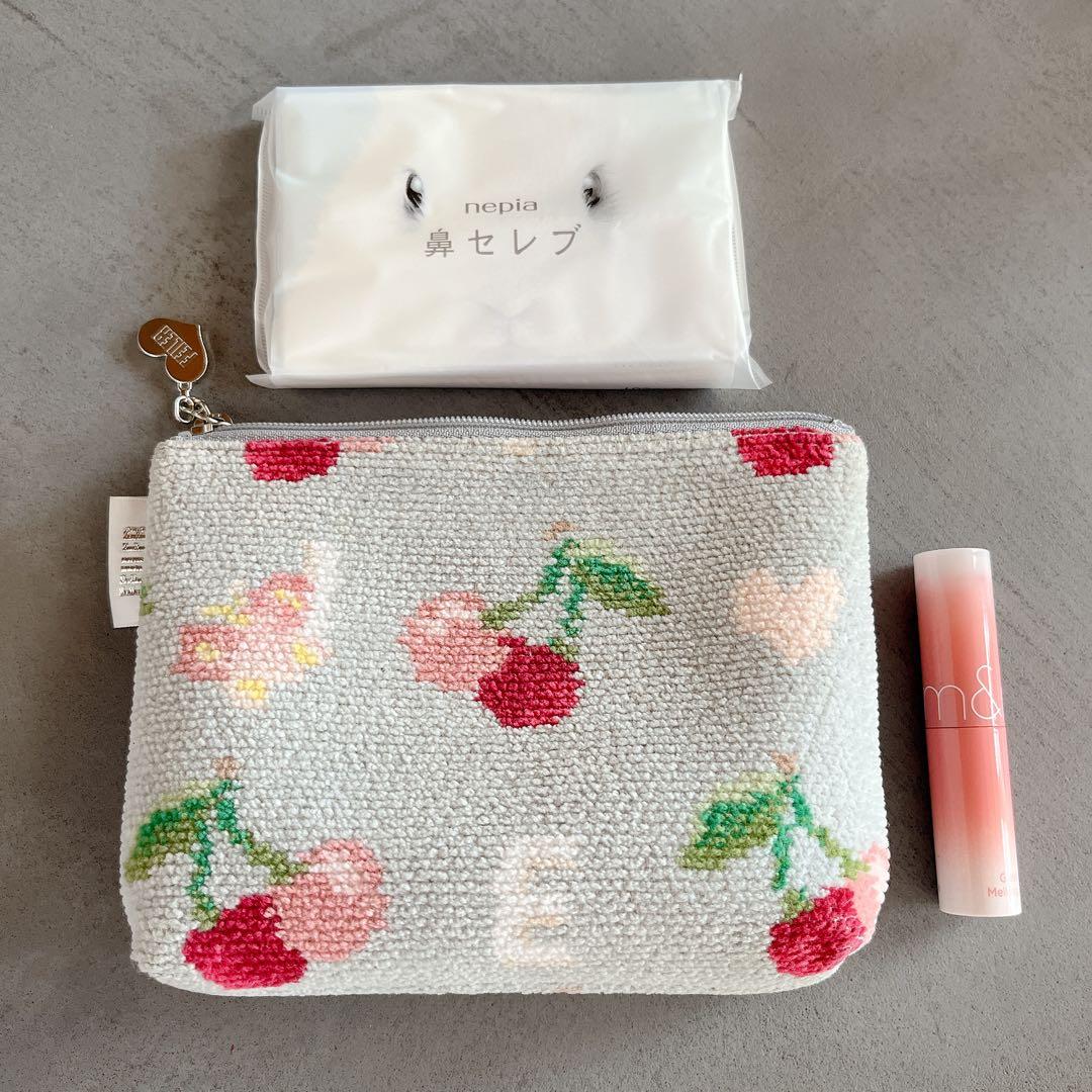 フェイラー キープスマイリングチェリー ポーチ - メルカリ