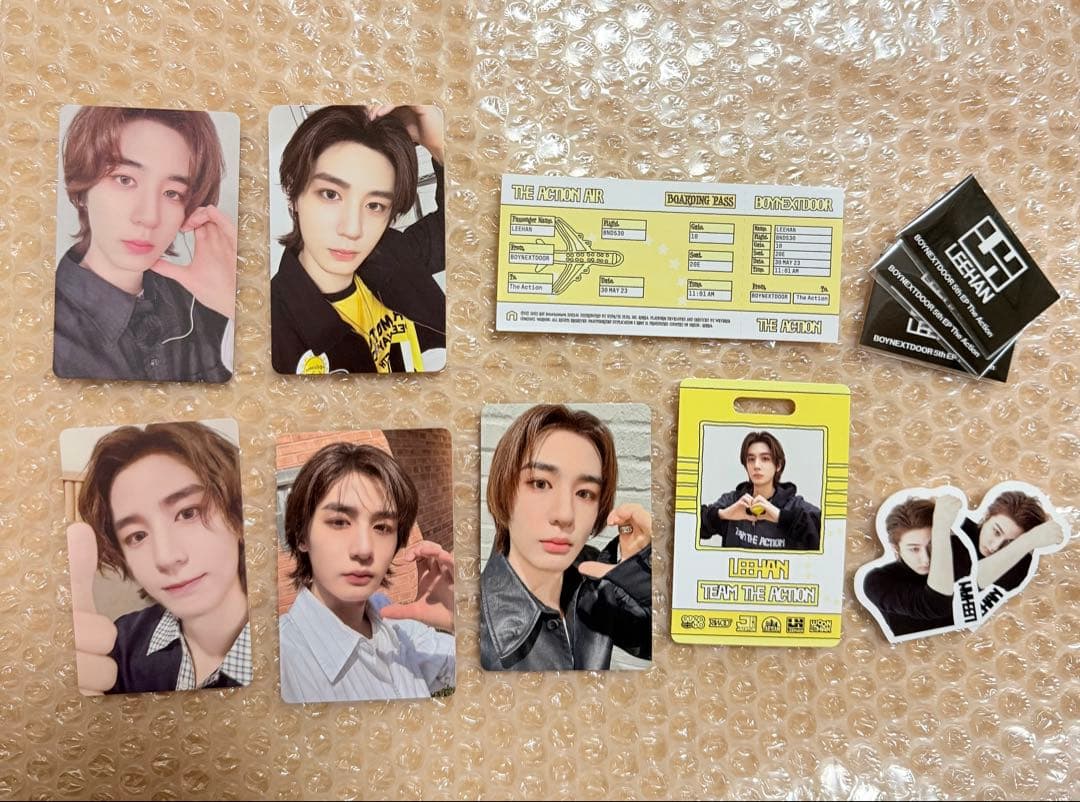 BOYNEXTDOOR THE ACTION イハン トレカ セット - メルカリ