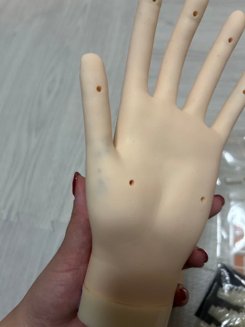 ネイリスト技能検定試験用 JNEC認定モデルハンド 骨折なし - メルカリ