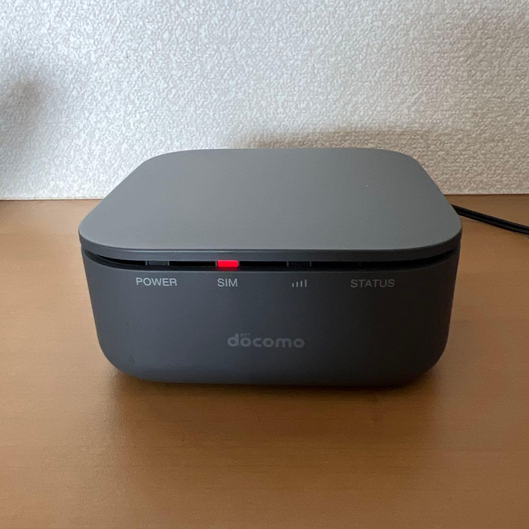 《中古》　docomo でんわ　HP01 本体　取説あり　固定電話