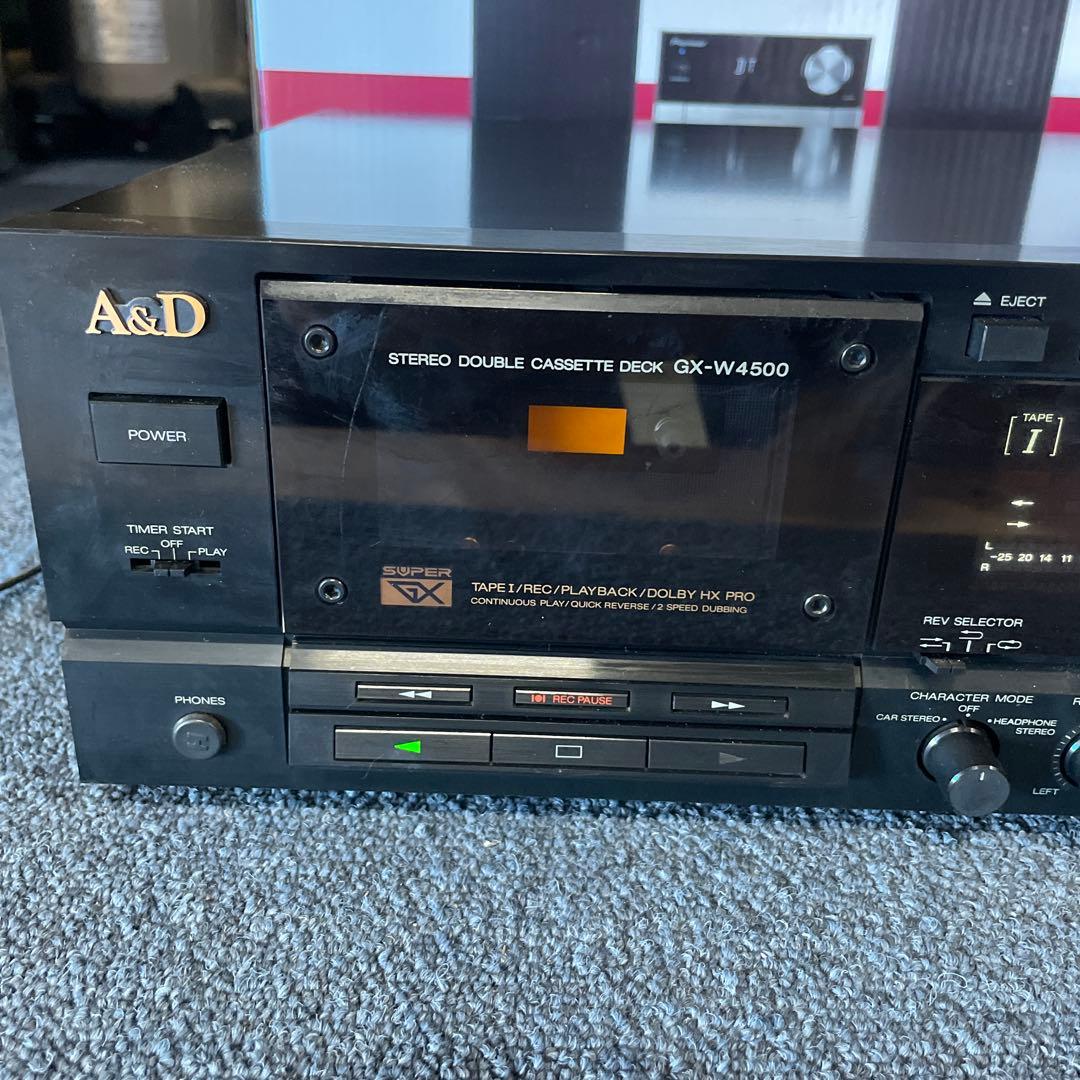 A&D デュアルカセットデッキ GX-W4500 ジャンク - メルカリ