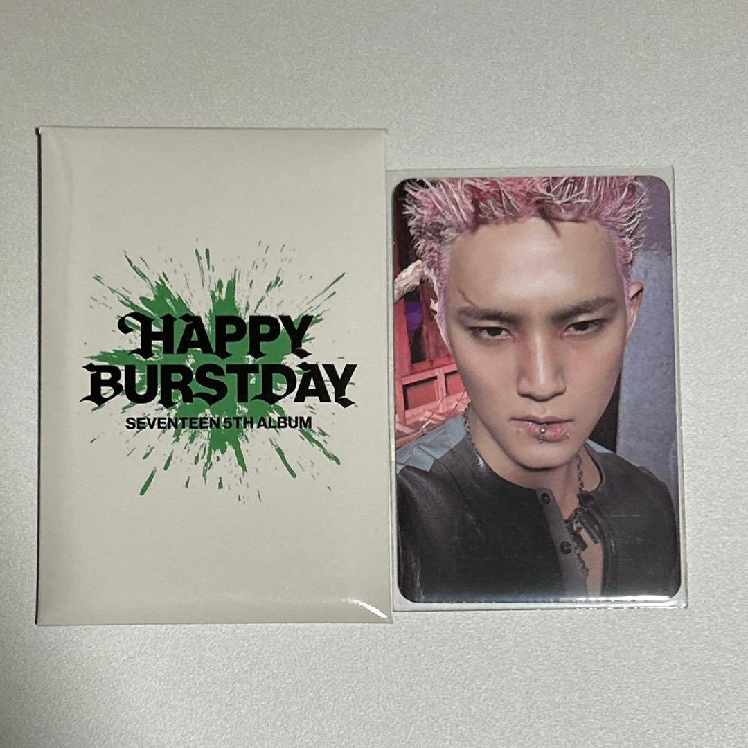 SEVENTEEN セブチ ミンギュ HAPPY BURSTDAY サノクトレカ - メルカリ
