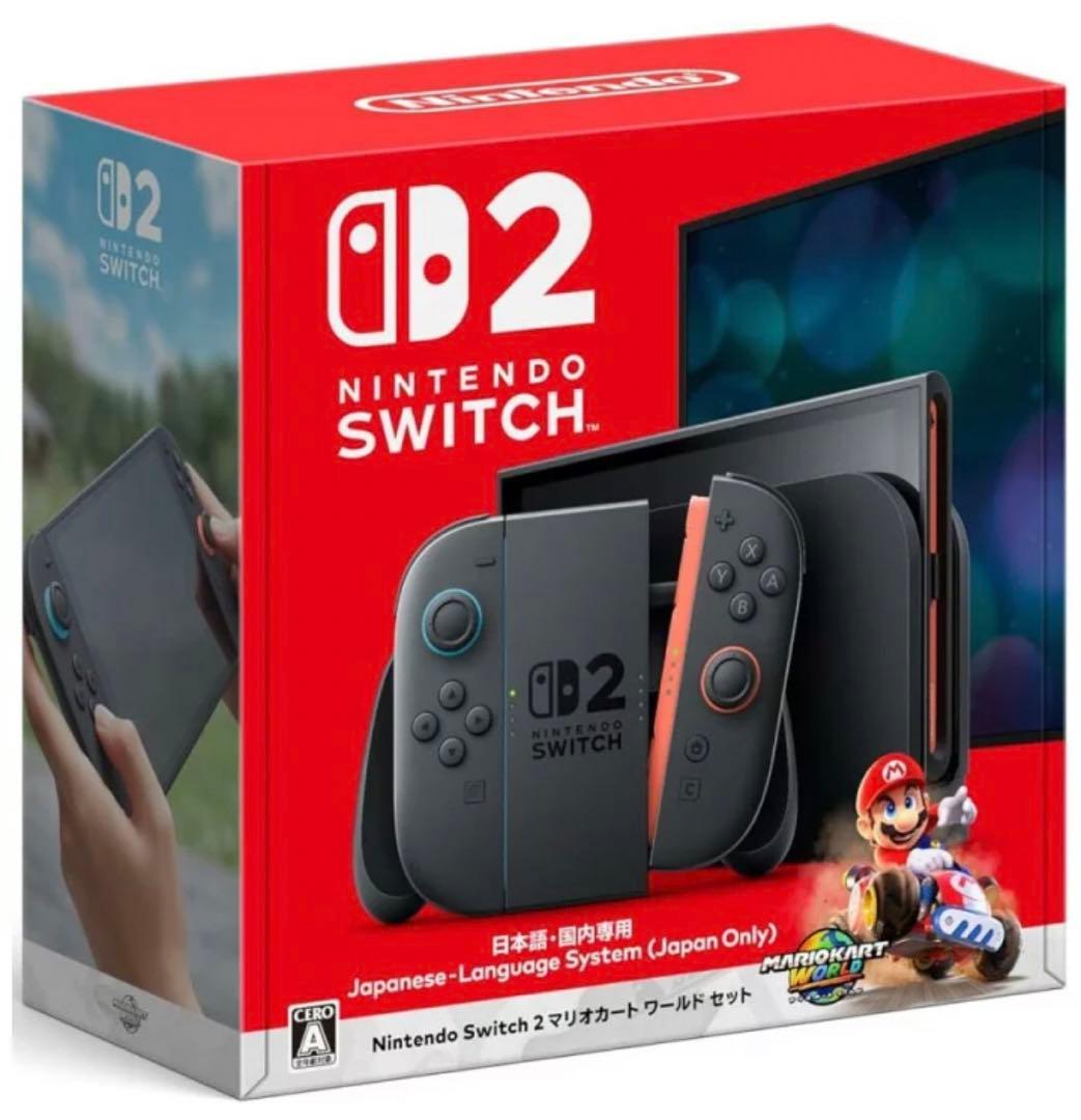 Nintendo Switch2 マリオカートワールドセット Amazon.co.jp: Nintendo Switch 2(日本語・国内専用) マリオカート