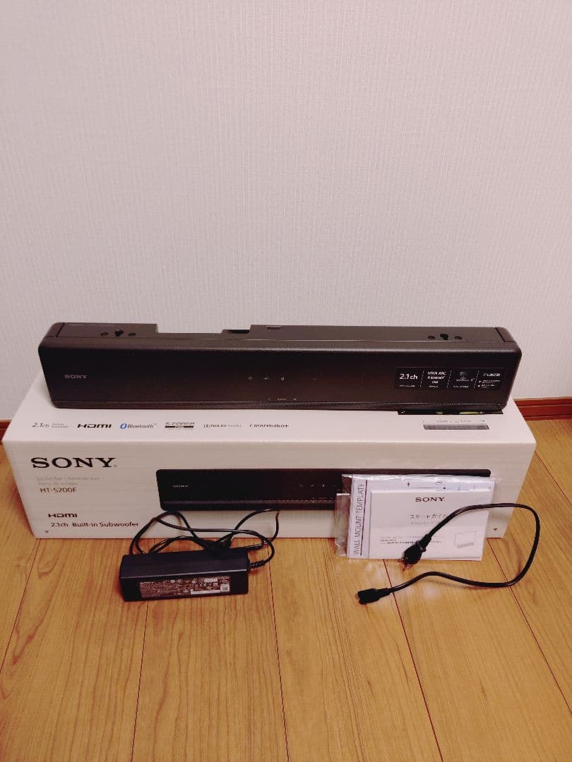 SONY 2.1ch サウンドバー HDMI ARC Bluetooth