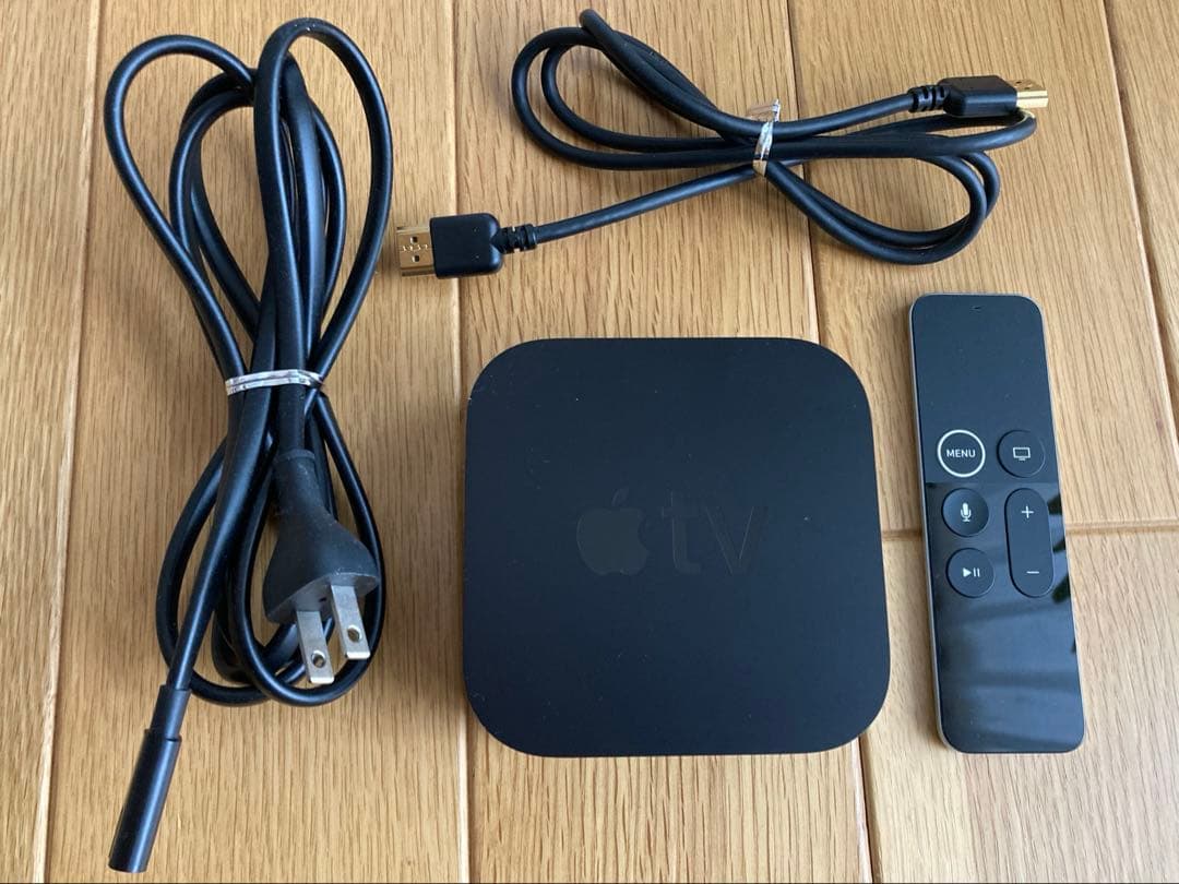 Apple TV 本体 4K 第1世代(リモコン ケーブル付き) Amazon | 交換用Apple TVリモートケーブル Lightning - USB Aケーブル