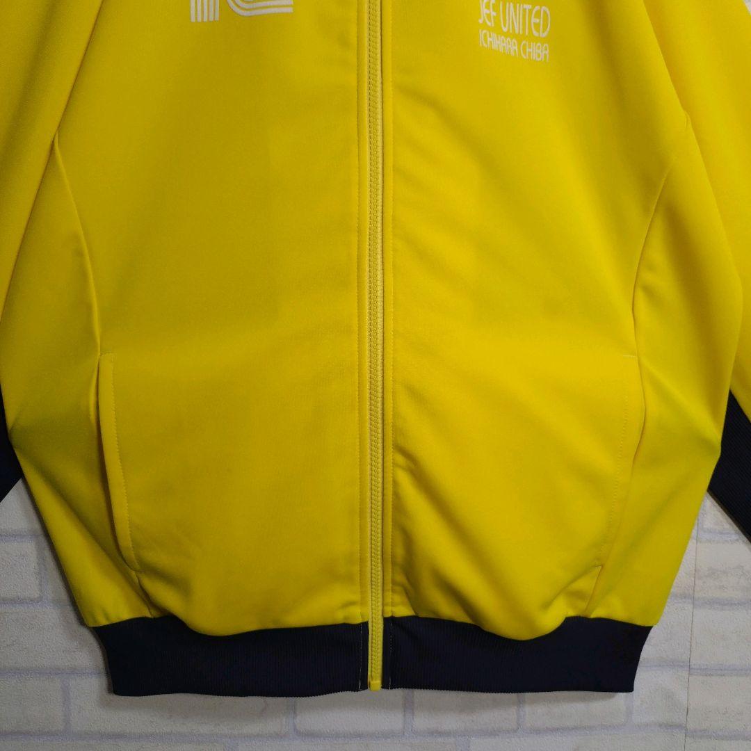 祝 J1昇格☆00s ジェフ千葉 ワッペン刺繍 トラックジャケット 黄 L